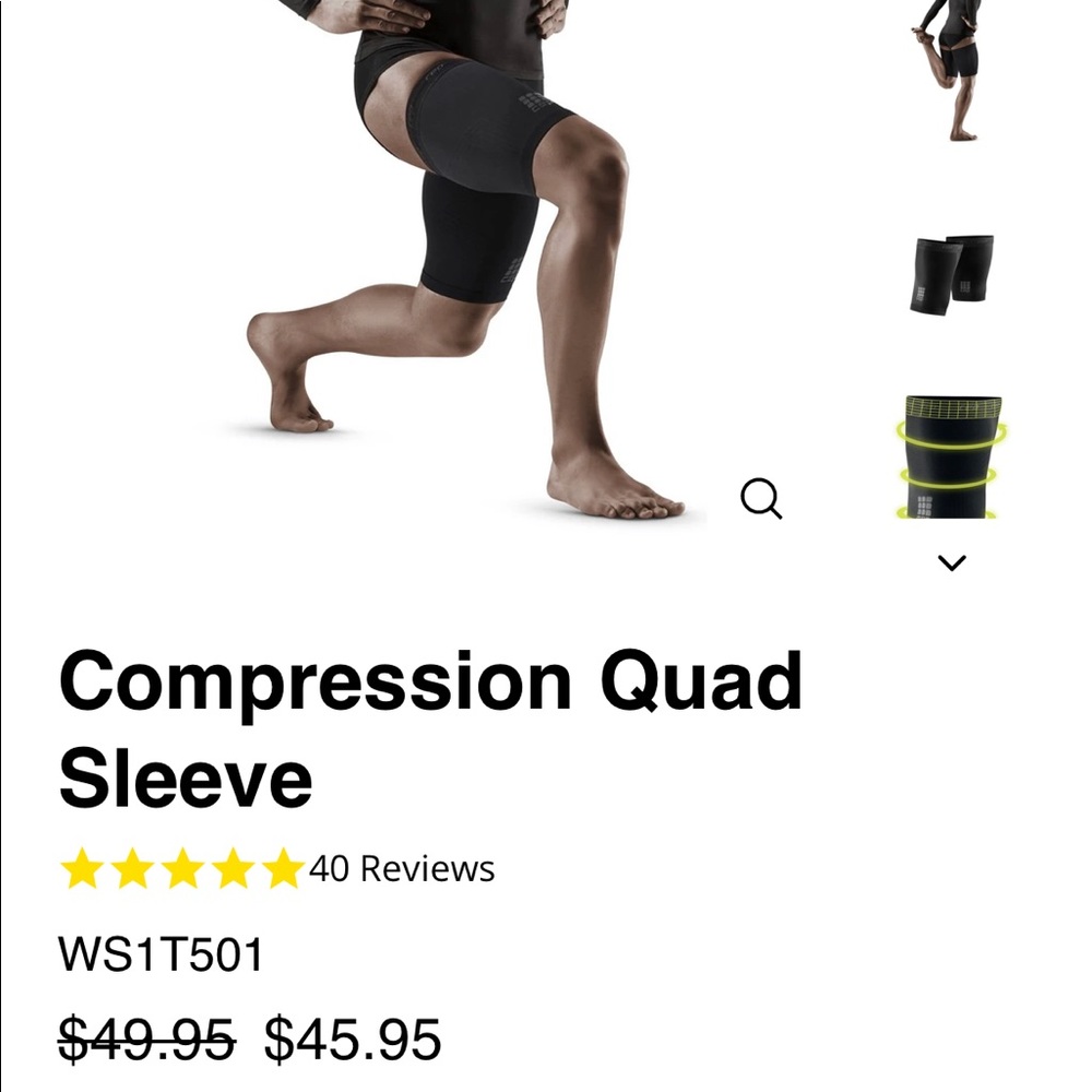 CEP Compression Quad Sleeves